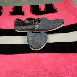 Toms brand slip ons